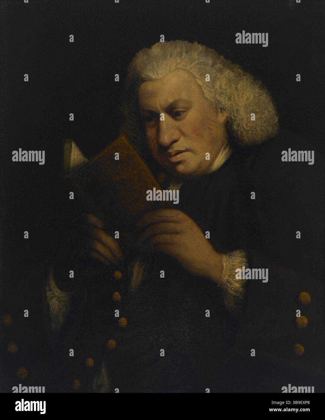 Frances Reynolds zugeschrieben – Portrait of Dr. Samuel Johnson – 1905-3 – Albright-Knox Art Gallery Stockfoto