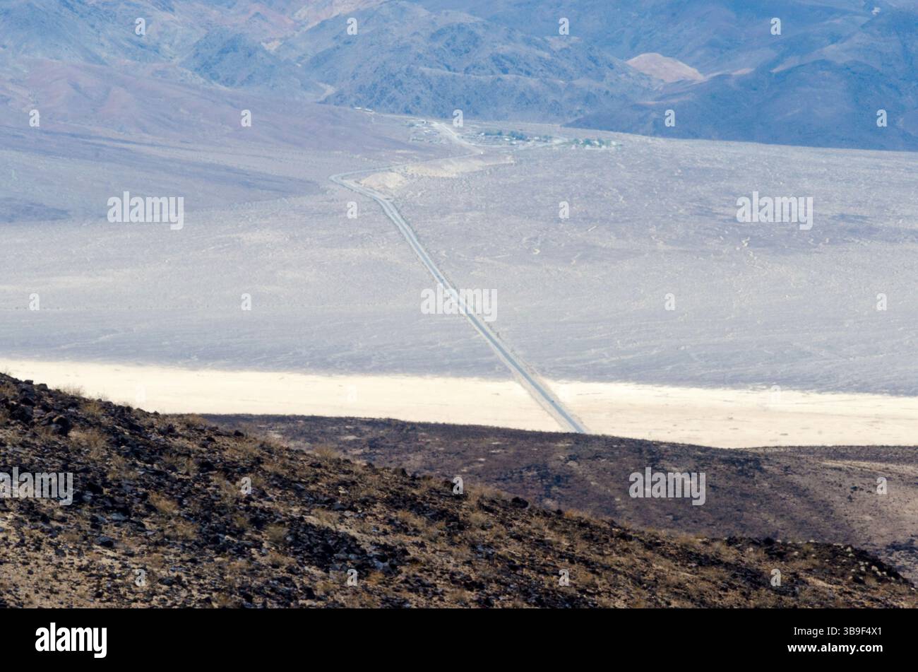 CA-190, als ob sie auf einem Lineal gezeichnet wäre Stockfoto