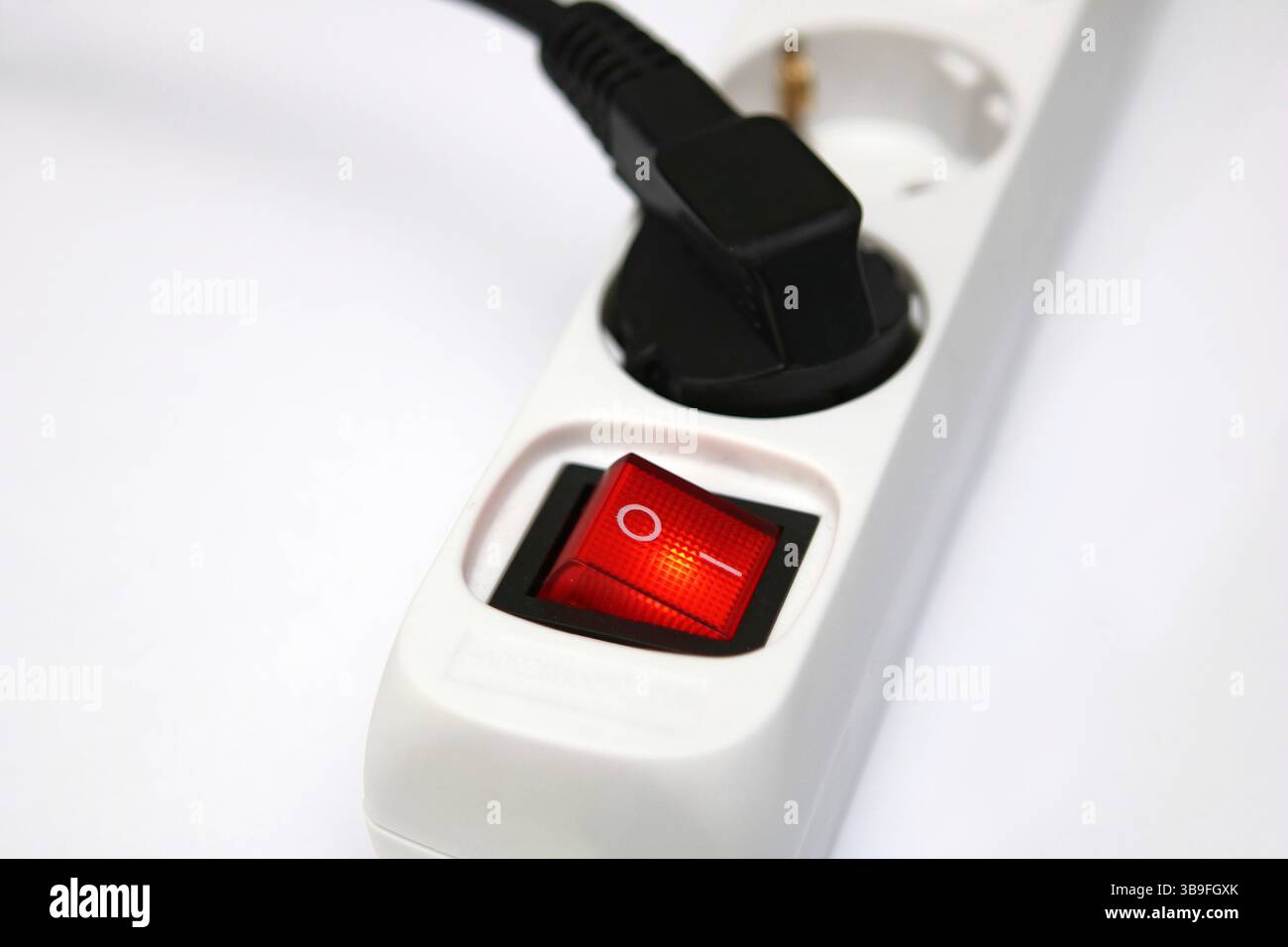 Standby kostet auch Strom Stockfoto