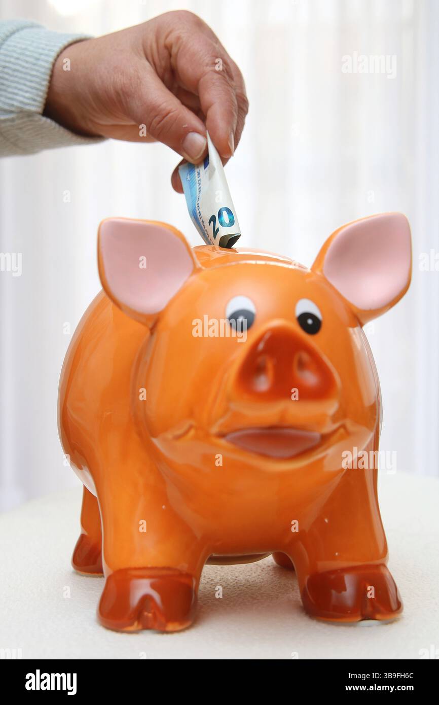 Kleine Herden produzieren auch Gülle Stockfoto