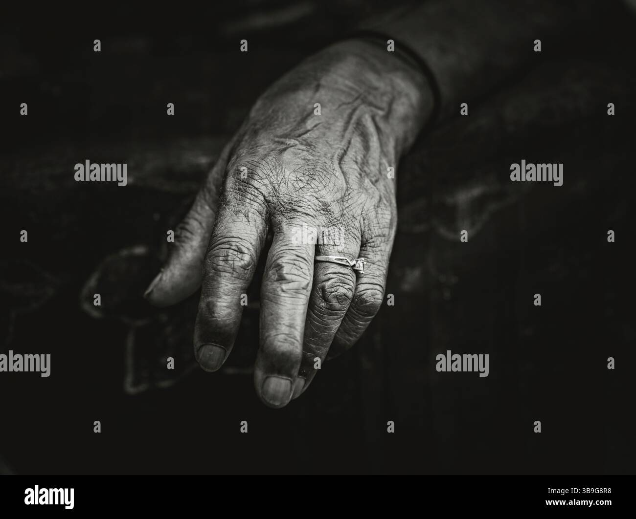 Alte Frau, Tarrafal, Kap Verde, Westafrika Stockfoto