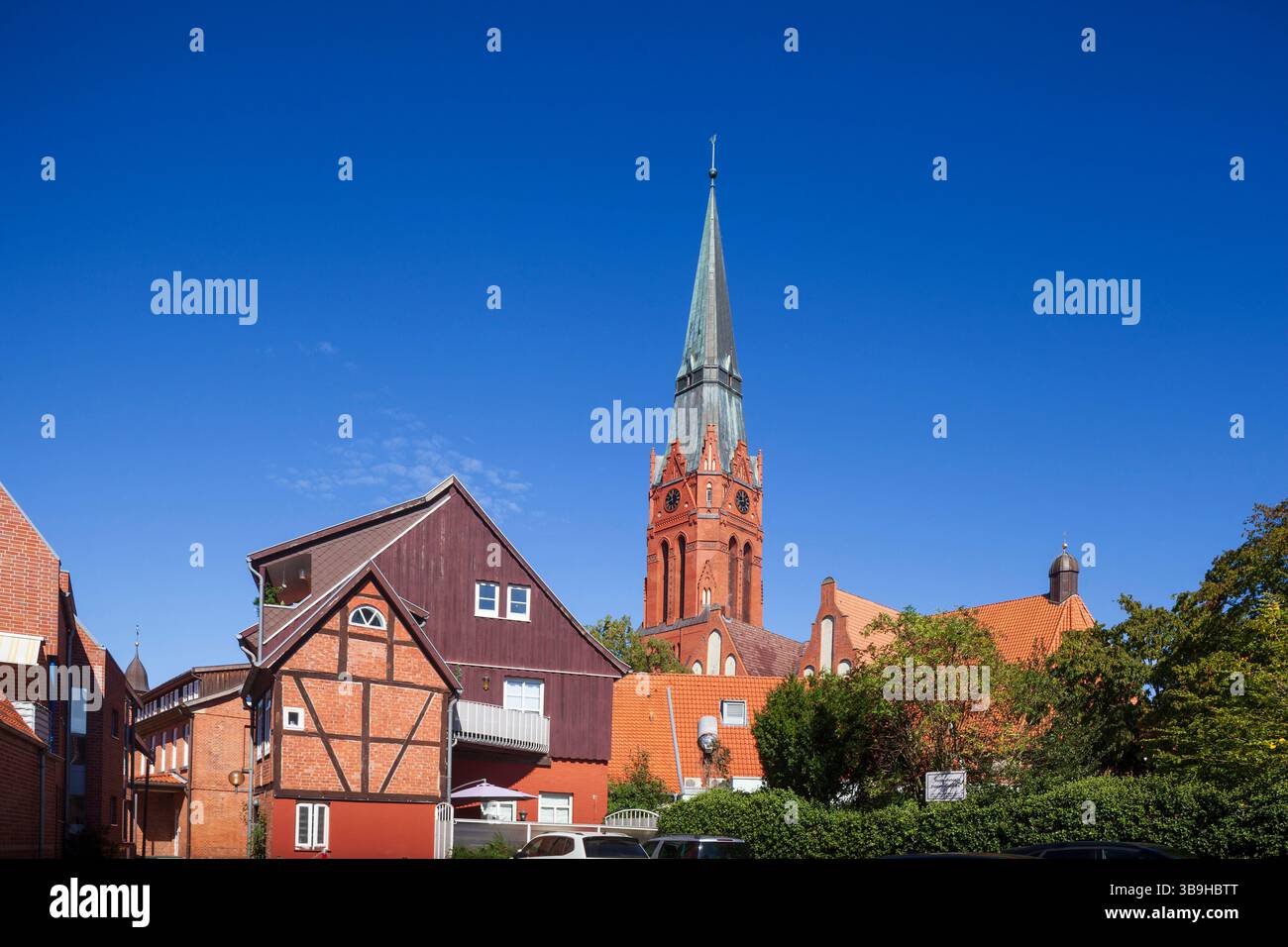 St. Martin's Church, Nienburg/Weser, Niedersachsen, Deutschland, Europa Stockfoto