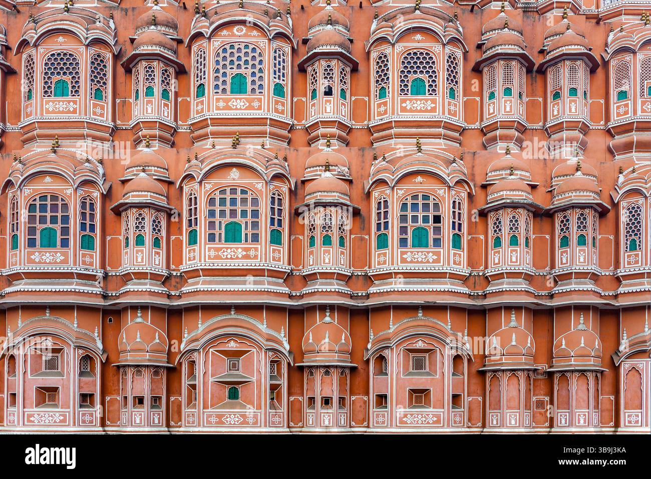 Hawa Mahal (Palast der Winde), Jaipur, Indien Stockfoto Hawa Mahal (Palast der Winde), Jaipur, Indien Stockfoto