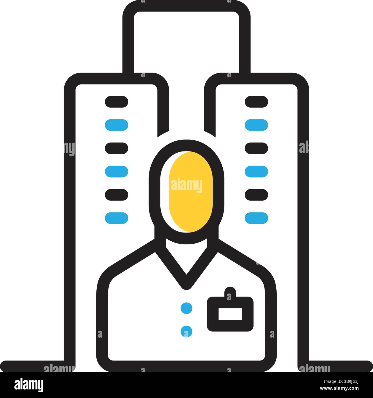 Symbol für dauerhaft, dauerhaft Stock Vektor