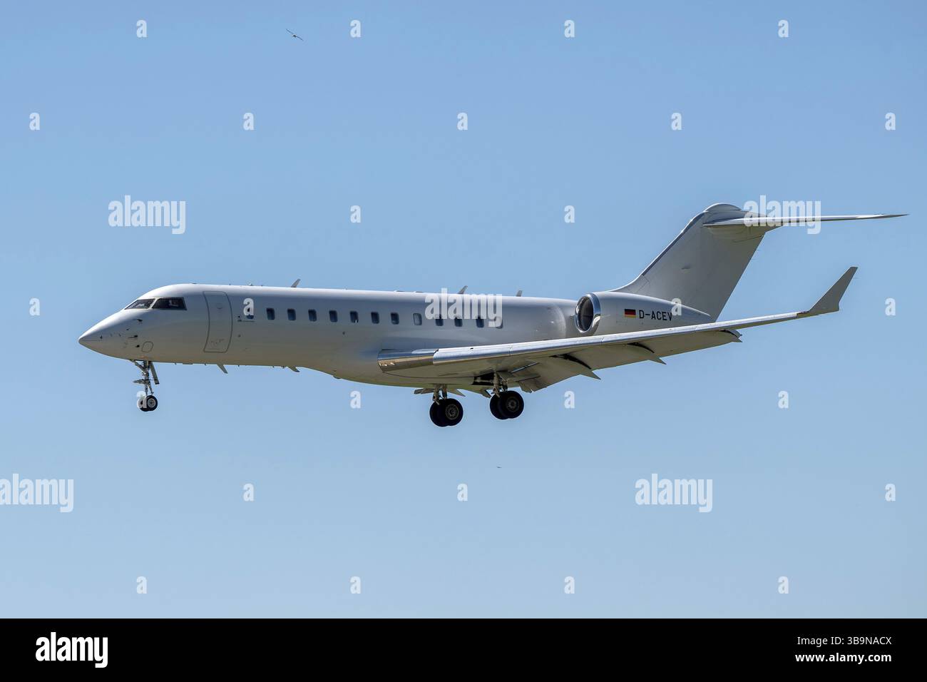 Flugzeuge FAI Rent-a-Jet, D-ACEV, Bombardier Global Express BD-700-1A10 Stockfoto