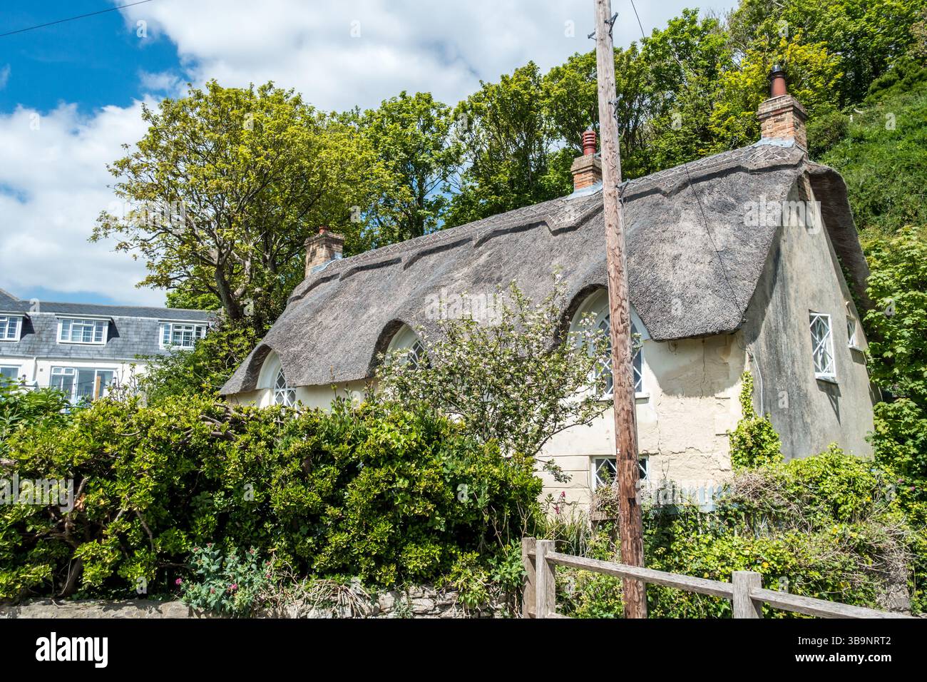 Cove Cottage, Lulworth Cove, Dorset. Stockfoto