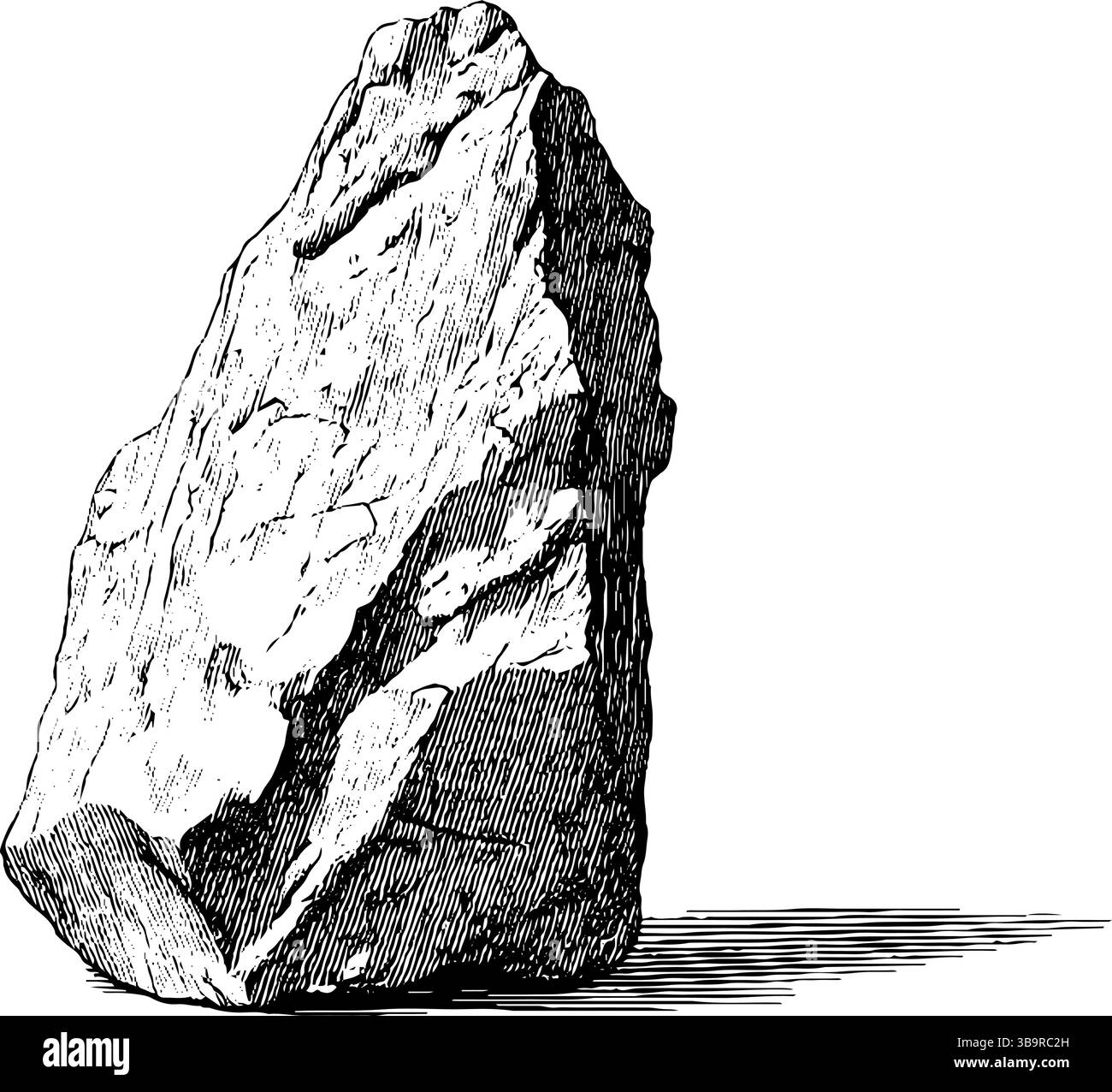 Gravierte Illustration des Philosophen-Steins - geheimnisvolles alchemisches Symbol. Stock Vektor