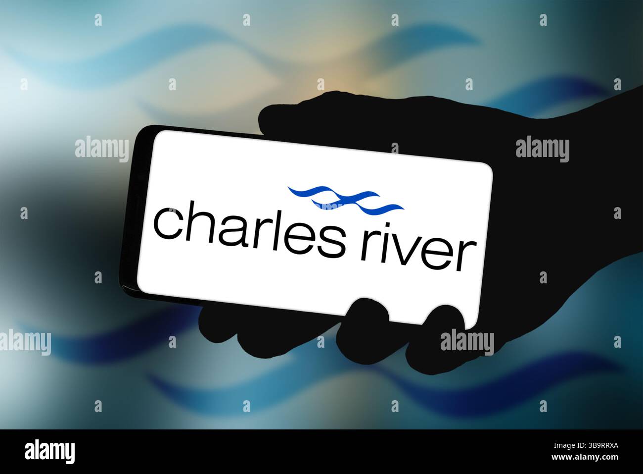 Charles River Pharmaunternehmen Stockfoto