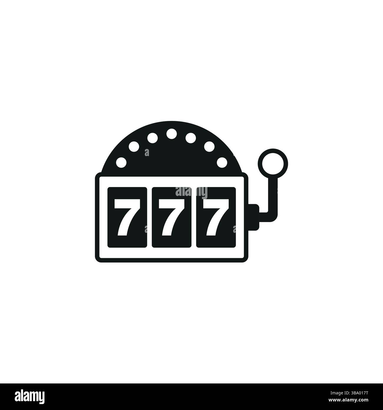 Symbol Für Slot Machine Stock Vektor