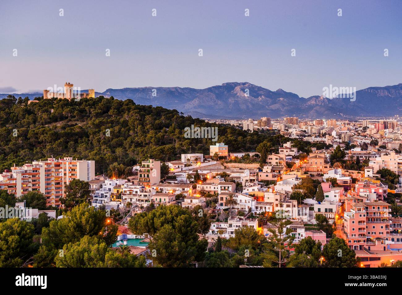 Viertel El Terreno, Poniente, Palma de Mallorca, Balearen, Spanien, Europa. Stockfoto