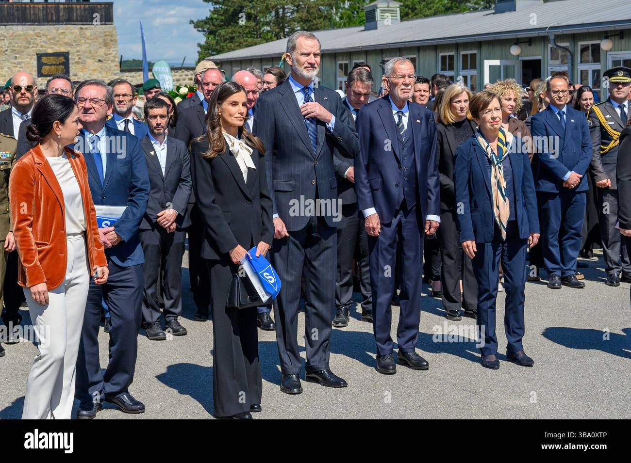 mauthausen, österreich, 11. Mai 2025, 80. Jahrestag der Befreiung des ...