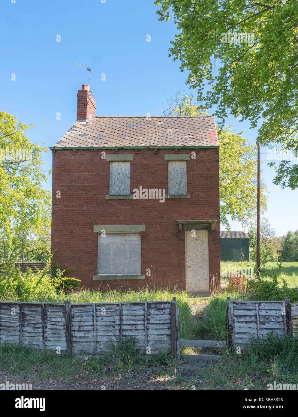 Einfamilienhaus in England, Großbritannien Stockfoto