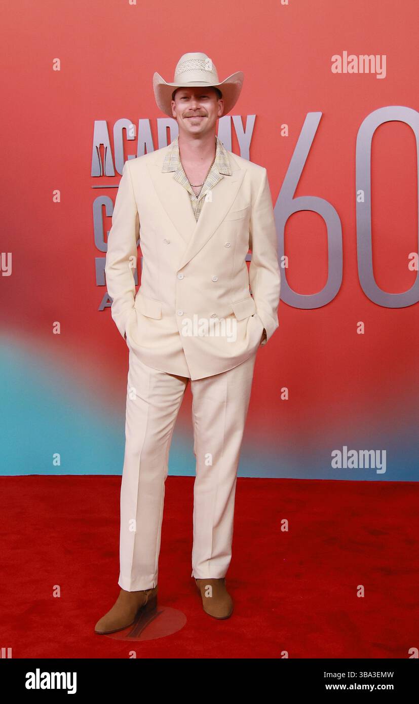 Frisco, Usa. Mai 2025. Brian Kelley nimmt an den 60. Academy of Country Music Awards im Omni Frisco Hotel at the Star Teil. Quelle: SOPA Images Limited/Alamy Live News Stockfoto