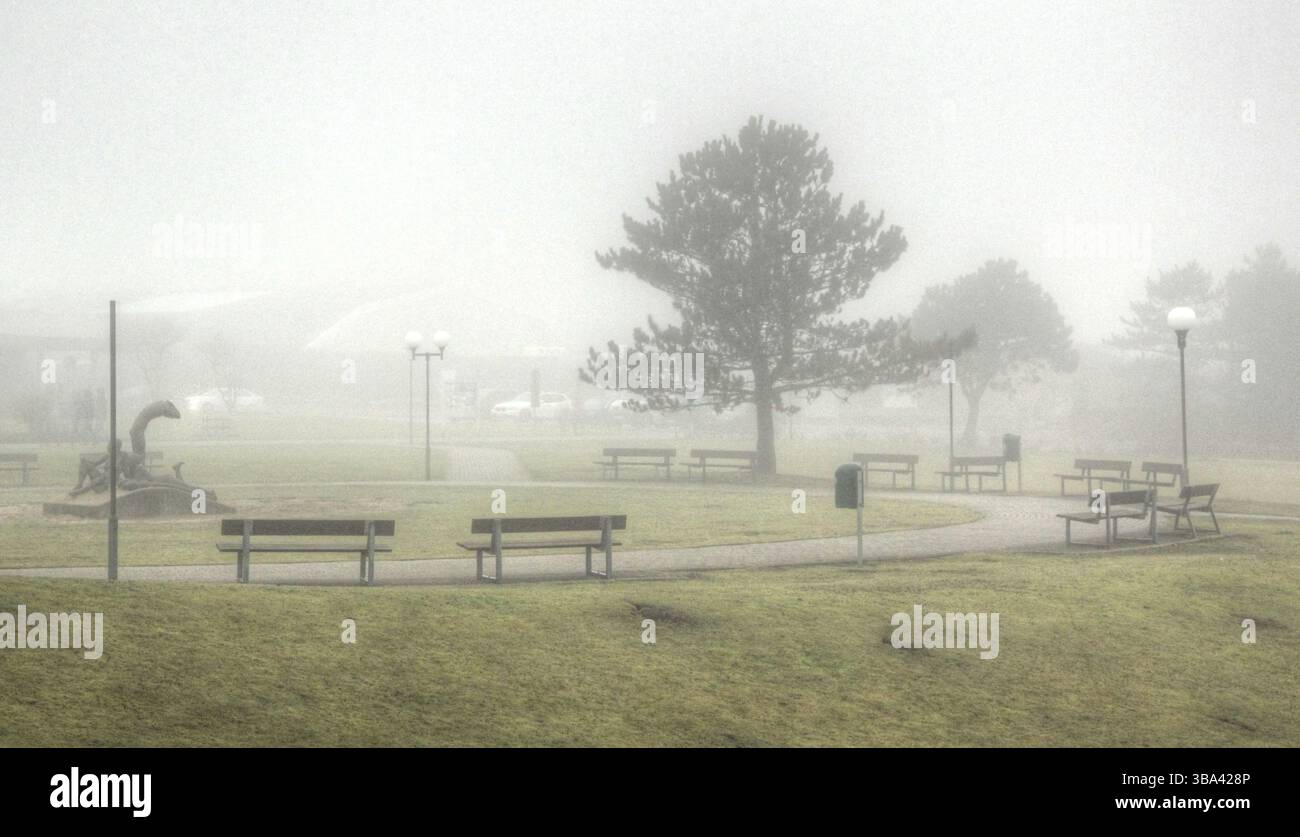 Urlaubsreisen geschossen auf West friesischen Insel Borkum Stockfoto