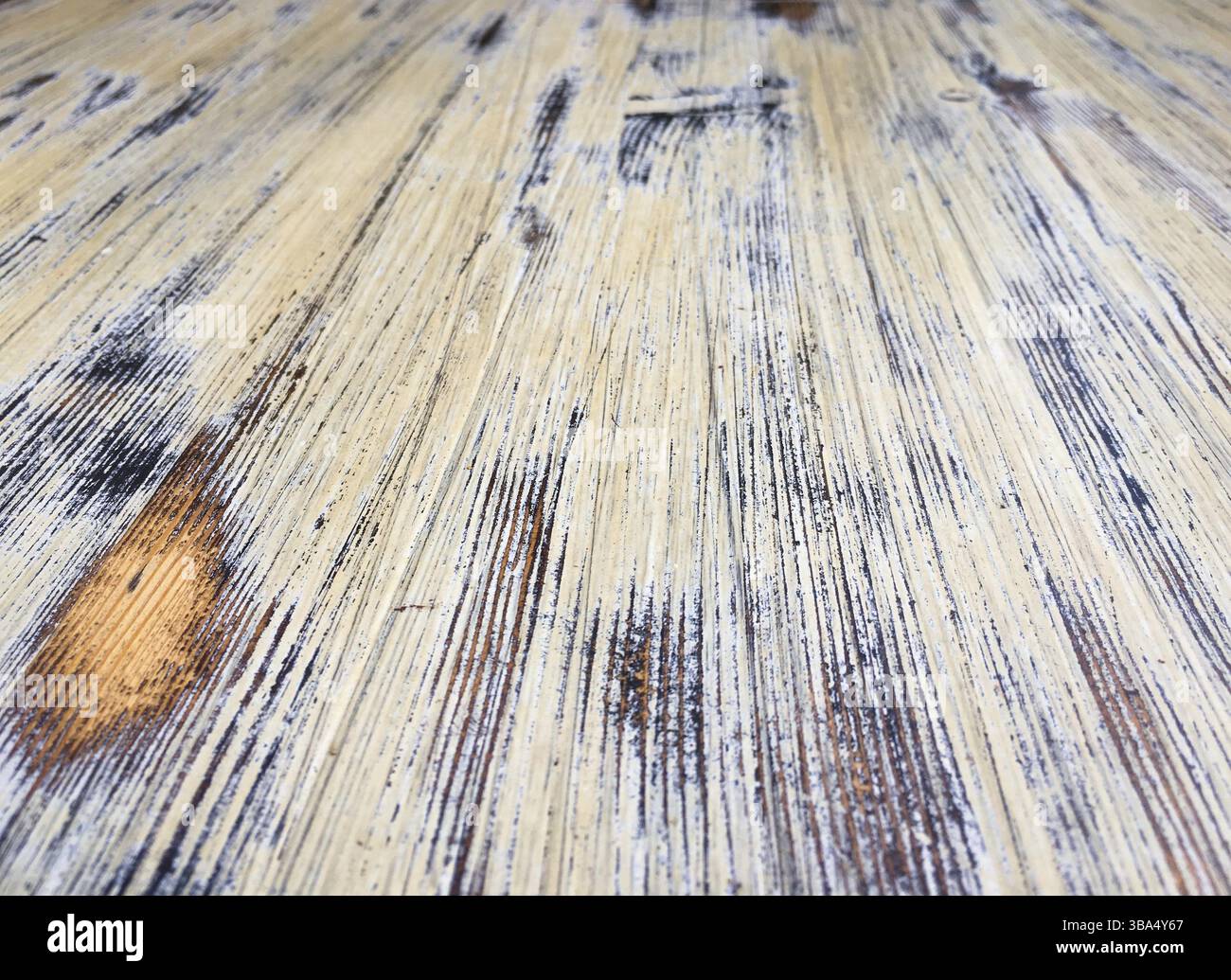 Gewaschener Holzparkett Textur Hintergrund, weiße Holzlaminat Textur für Design und Dekoration Stockfoto