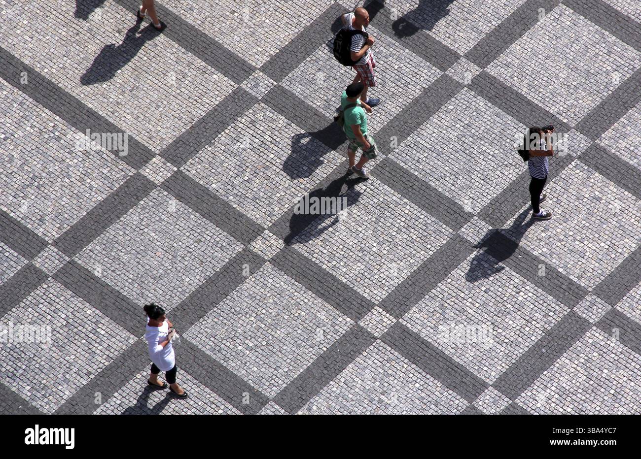 Alltag für mich auf einem perfekten sonnigen Tag Stockfoto