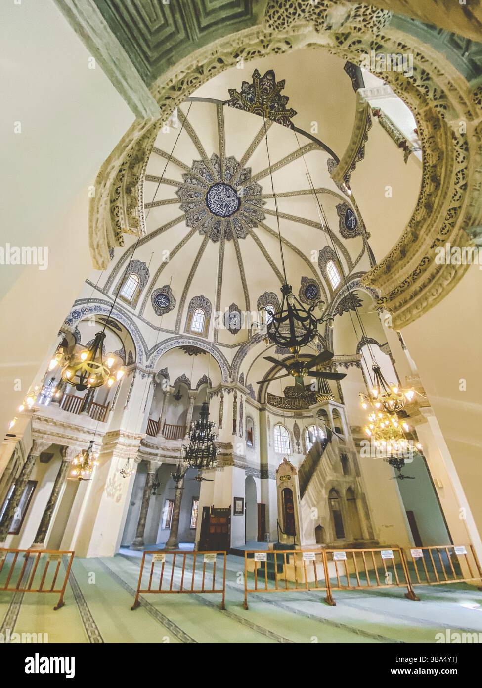 Die kleine Hagia Sophia Moschee, auch bekannt als Kucuk Aya Sofya, in Istanbul, Türkei. Früher byzantinische Kirche der Heiligen Sergius und Bacchus. kucuk aya Stockfoto