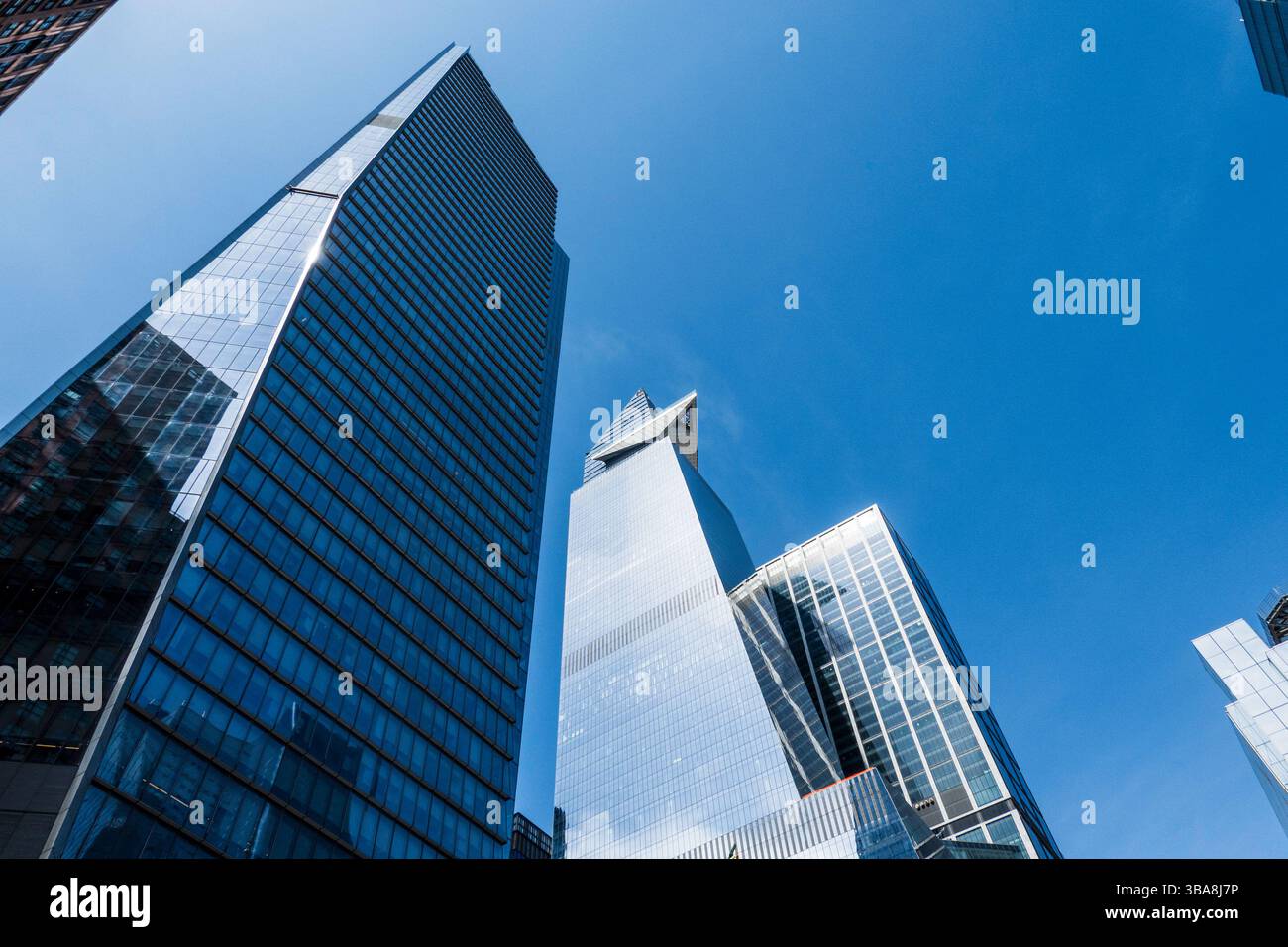 Hudson Yards ist ein Touristenziel und Business Center auf der Westseite von Manhattan, 2025, New York City, USA Stockfoto