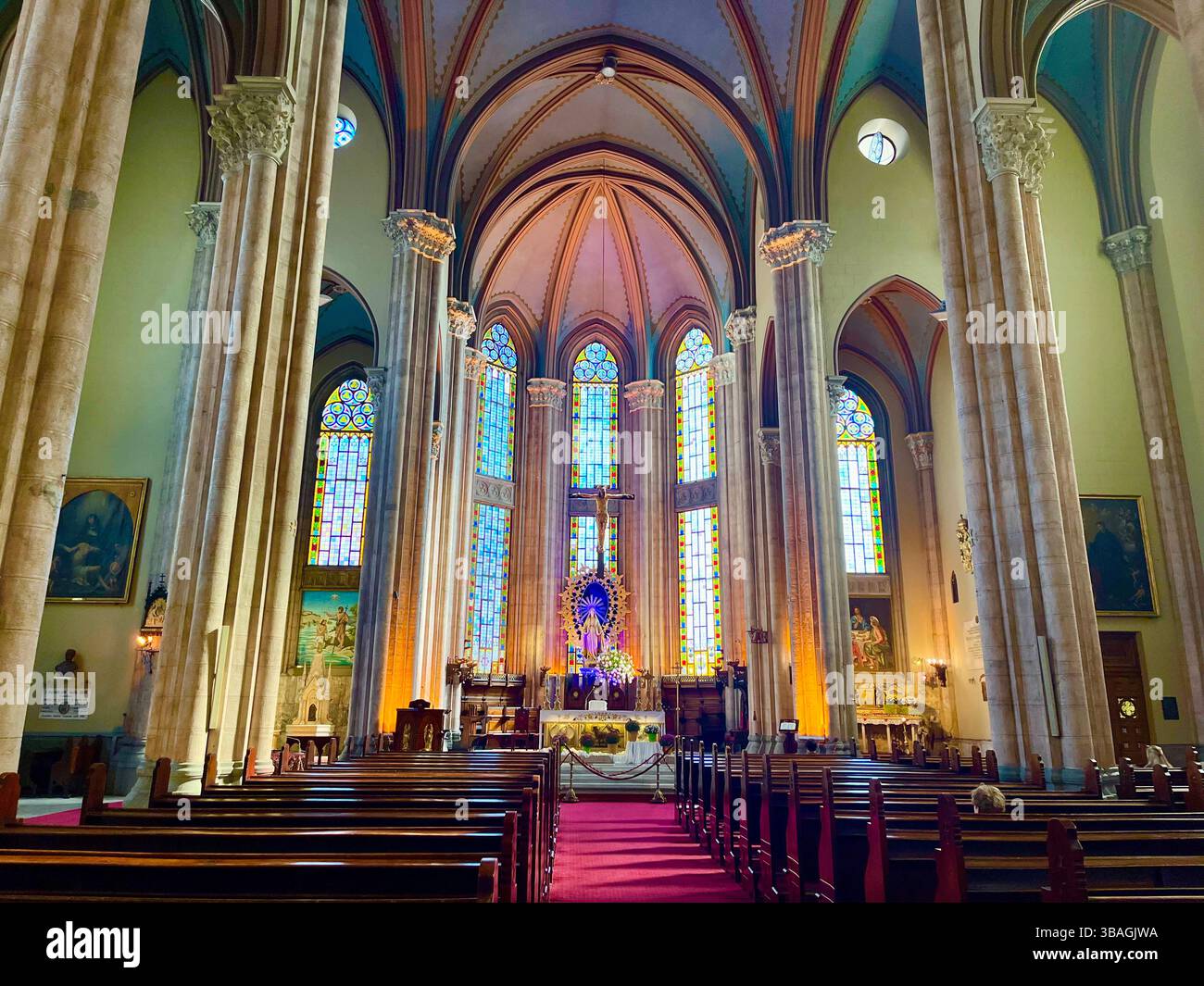 Kirche des Heiligen Antonius von Padua, Istanbul, Türkei Stockfoto