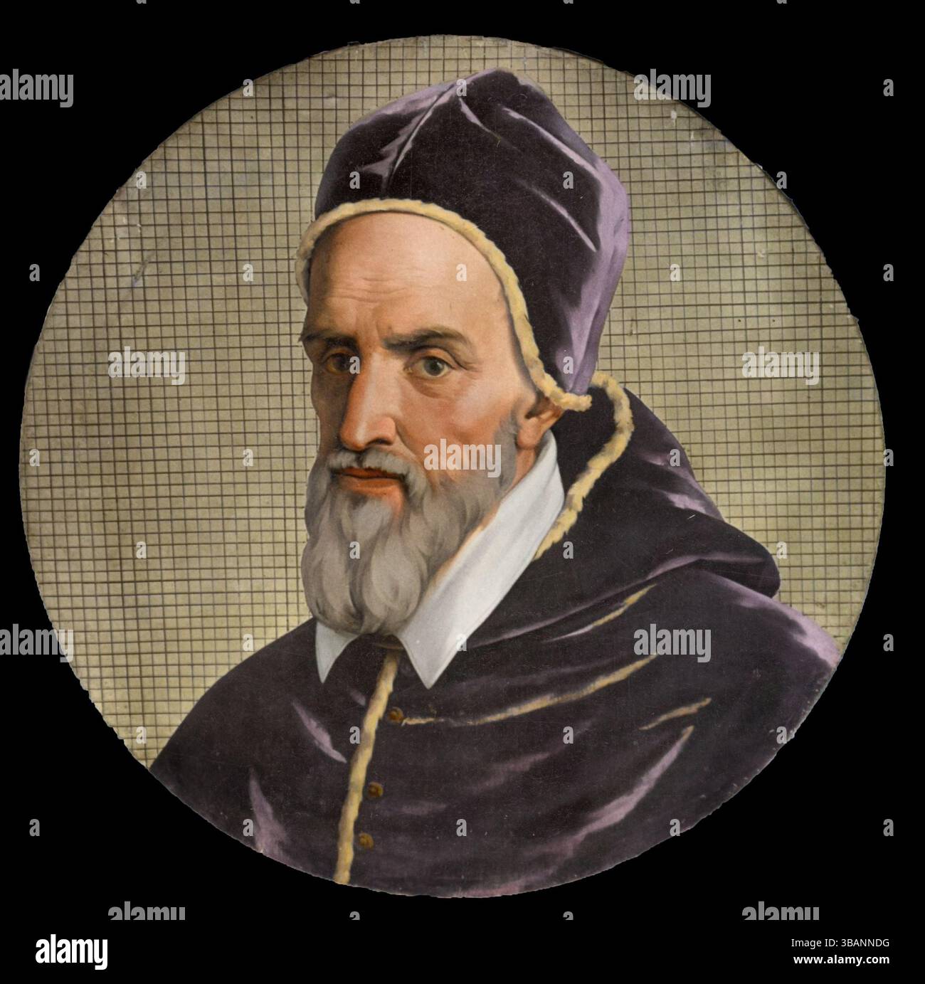 Papst Gregor XIV. – Gregoire XIV. (Gregorio, Gregorius ou Gregor) (1590-1591). Stockfoto