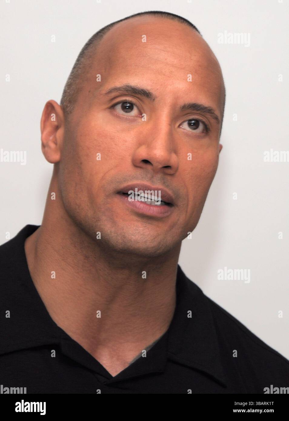 Dwayne Johnson bei The Press Junket für den Film „Tooth Fairy“ in Los Angeles – 09. Januar 2010 Stockfoto