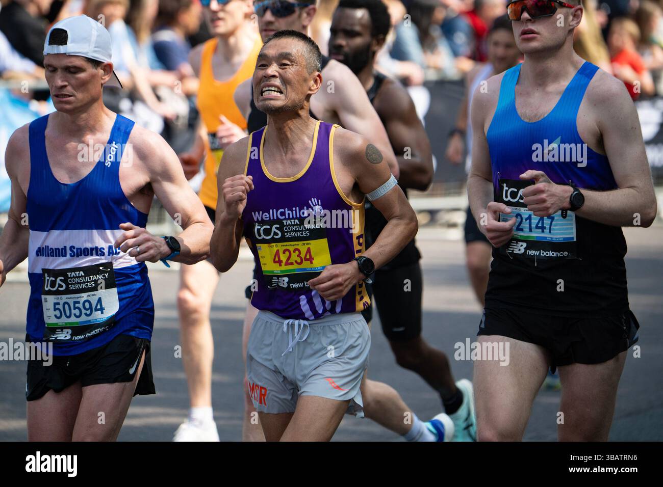 London Marathon 2025 Stockfoto