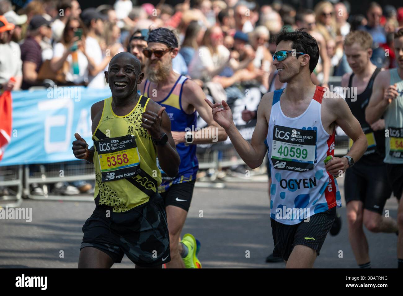 London Marathon 2025 Stockfoto