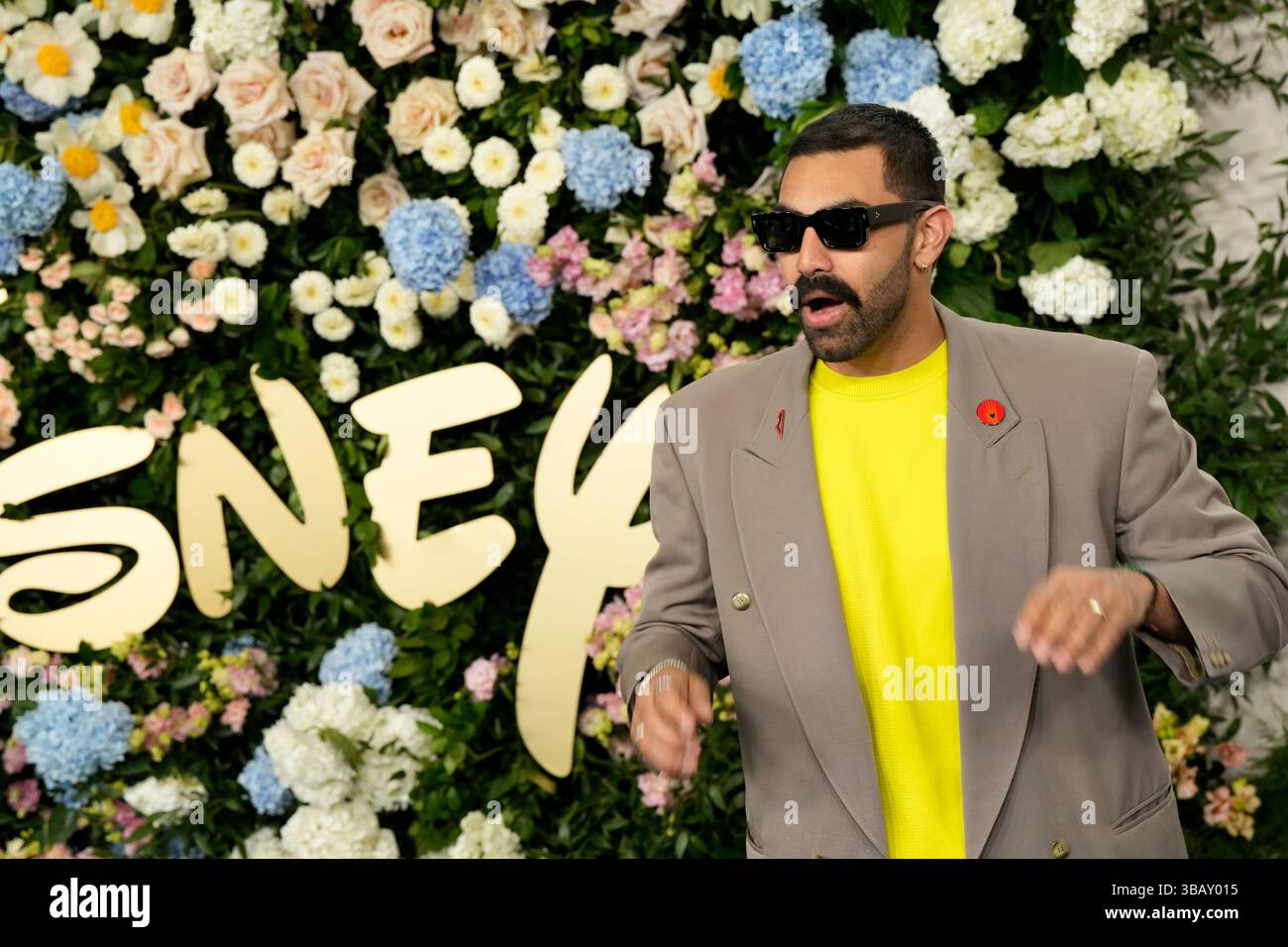 New York, USA. Mai 2025. L-R: Saagar Shaikh nimmt an der Disney-Vorabveranstaltung 2025 Teil, die am Dienstag, den 13. Mai 2025 im Jacob Javitz Center in New York City stattfand. Credit: Jennifer Graylock/Alamy Live News Credit: Jennifer Graylock/Alamy Live News Stockfoto