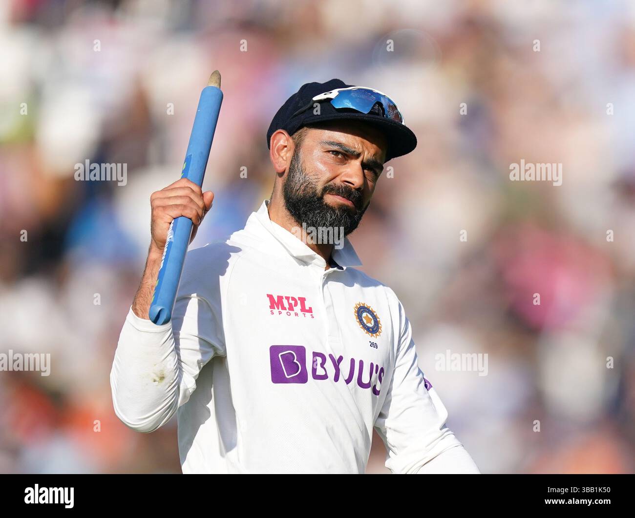 Aktenfoto vom 09/21 von Virat Kohli. Virat Kohli, ehemaliger indischer Kapitän, kündigte seinen Rücktritt vom Test Cricket an. Ausgabedatum: Montag, 12. Mai 2025. Stockfoto