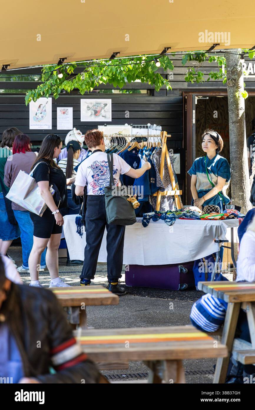Am 11. Mai 2025 in Stratford Riverside East, London, England Stockfoto