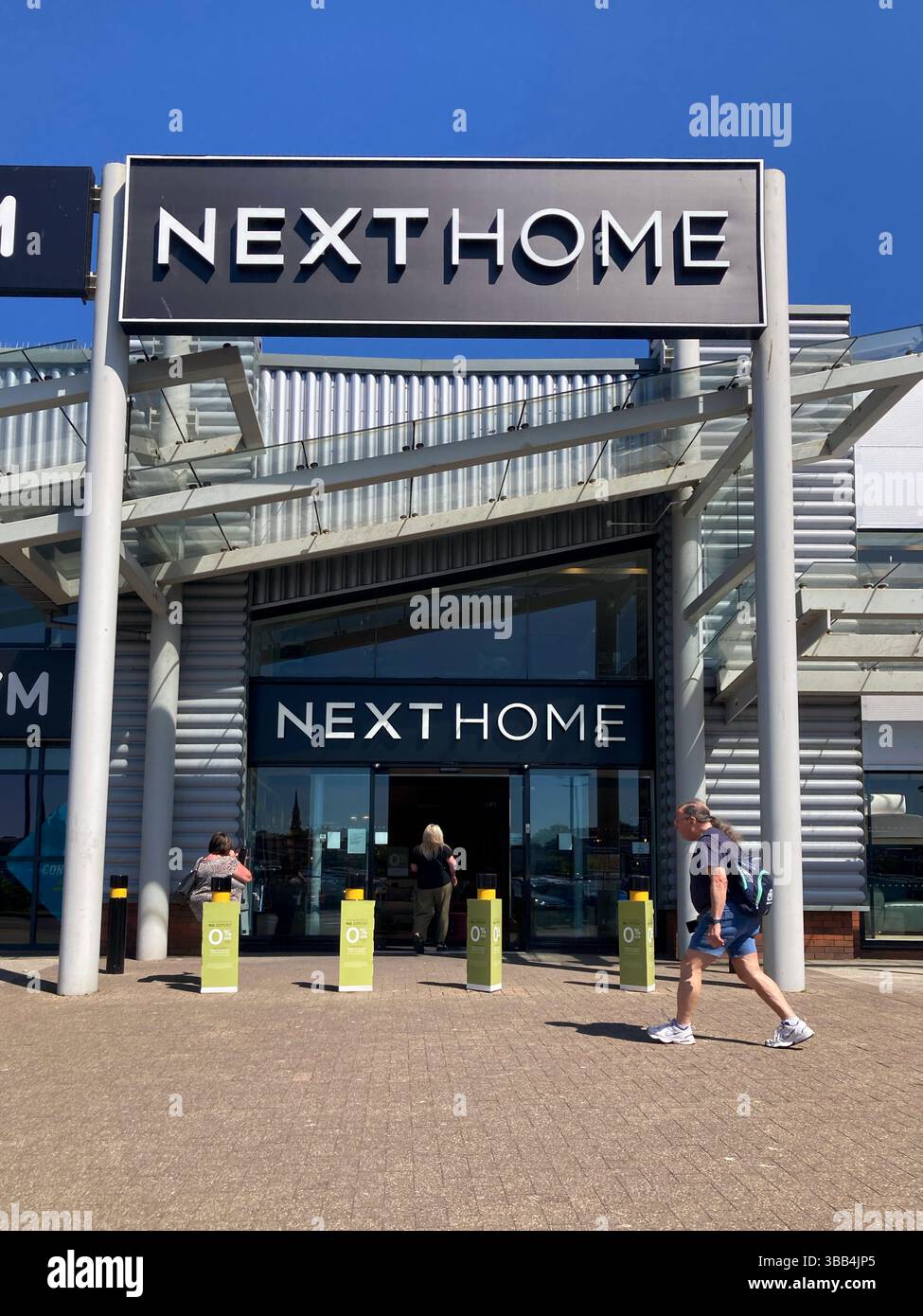 Next Home Store im Einzelhandelsgeschäft, Großbritannien Stockfoto