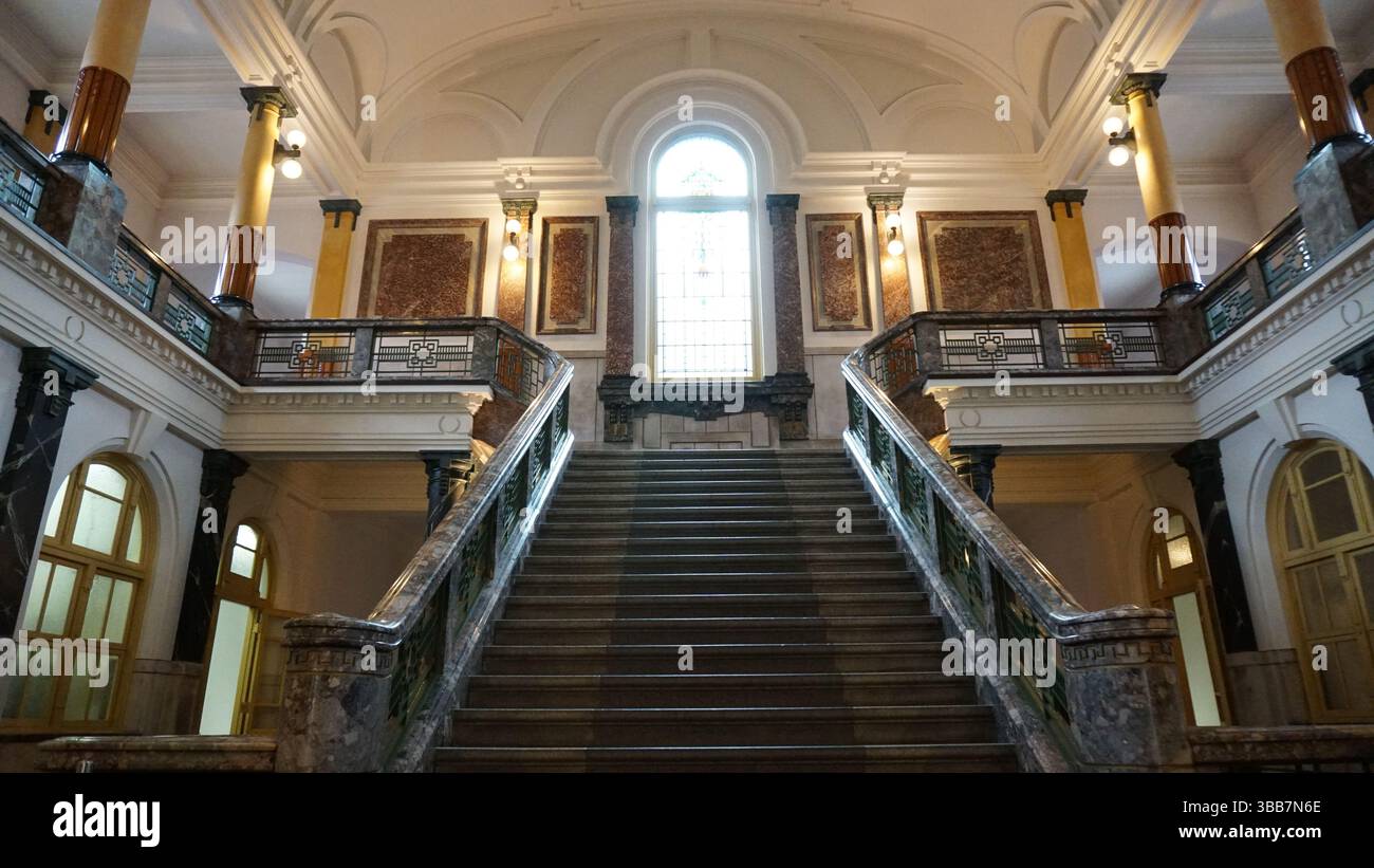 Nagoya City Archives Building – historisches und architektonisches Wahrzeichen in Nagoya, Japan Stockfoto