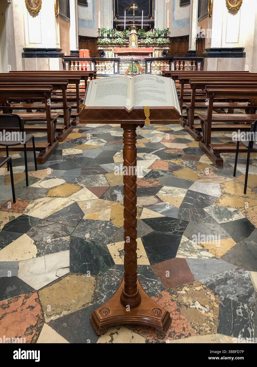 Kirche San Bernardino alle Ossa in Mailand, Italien Stockfoto