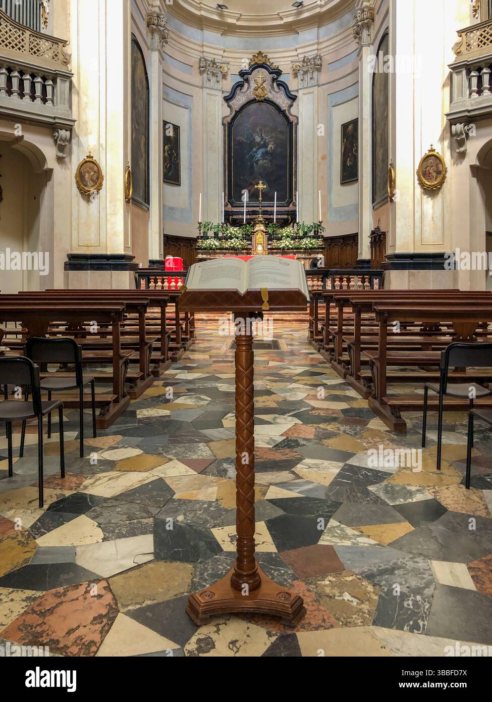 Kirche San Bernardino alle Ossa in Mailand, Italien Stockfoto