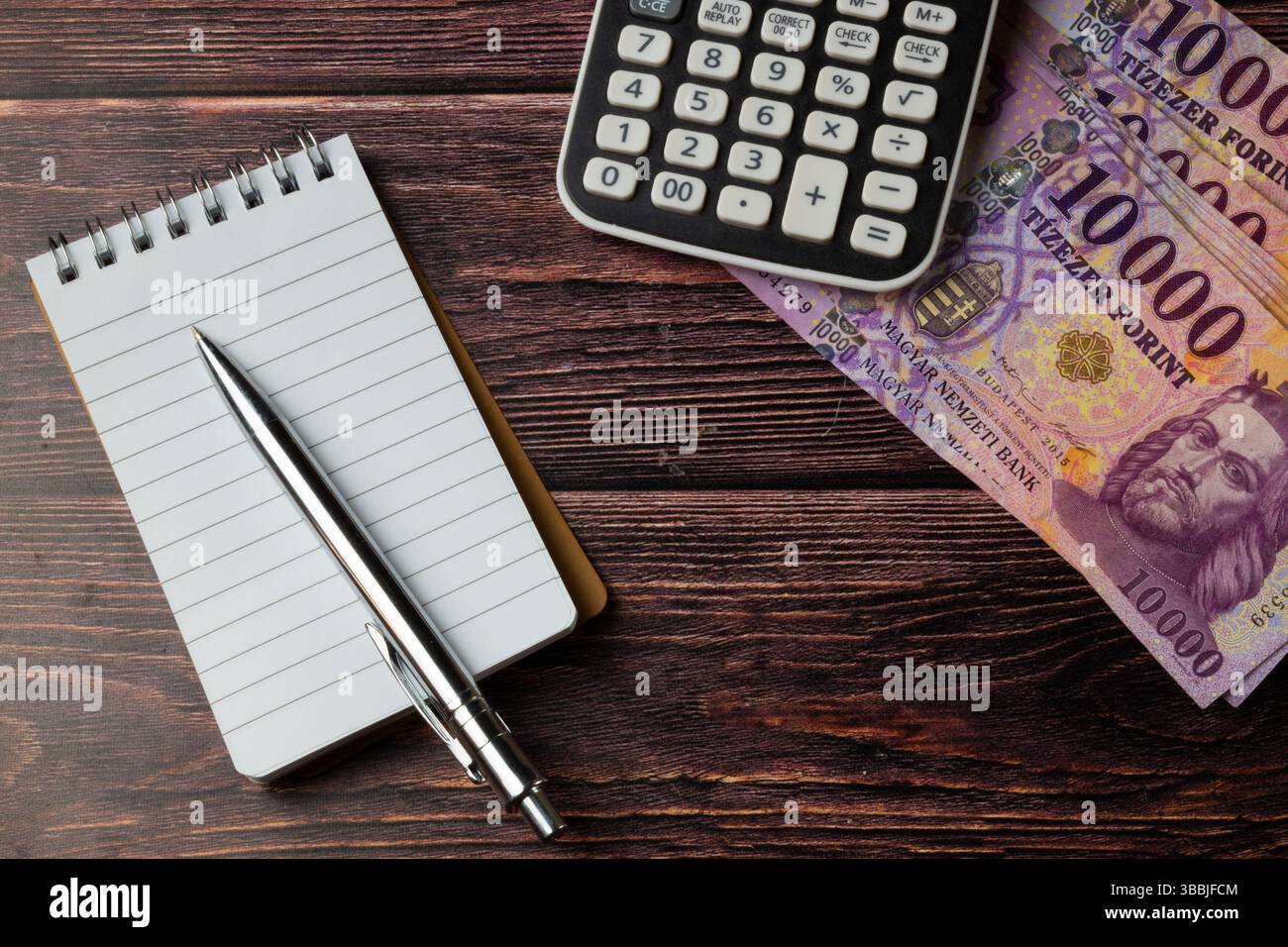 Ungarischer Forint Stockfoto