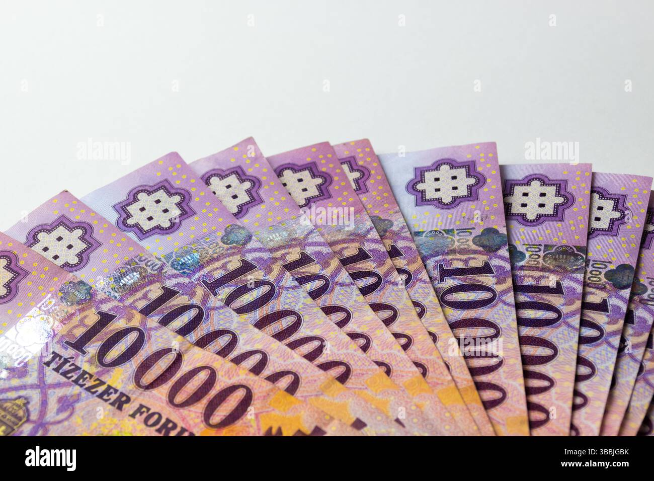 Ungarischer Forint Stockfoto