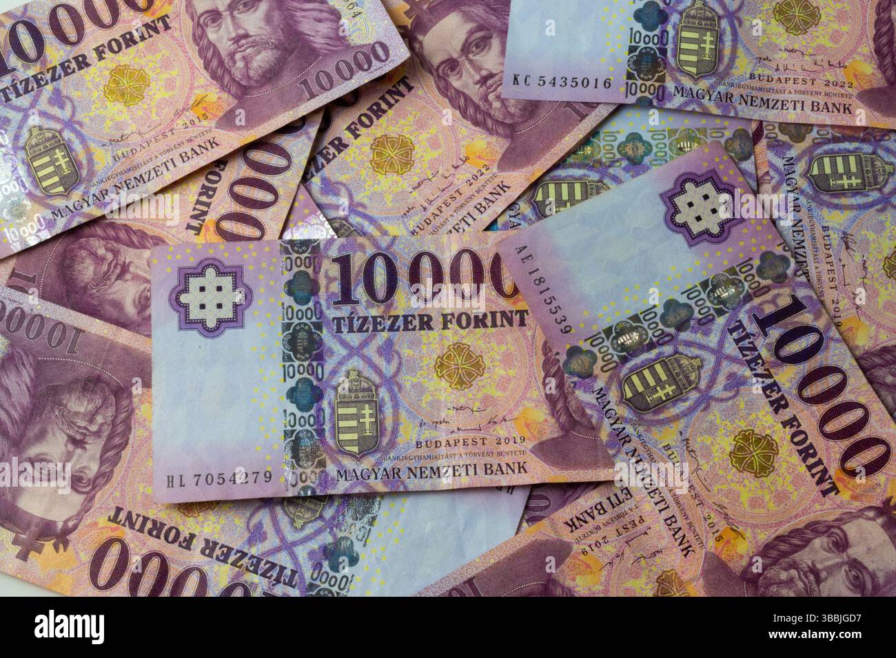Ungarischer Forint Stockfoto