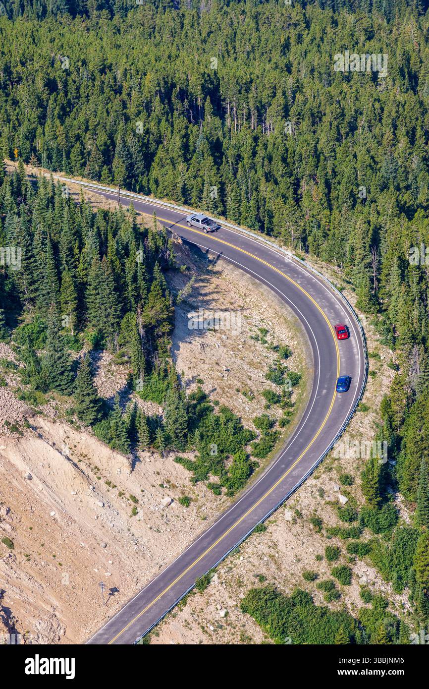 Beartooth Scenic Highway, Wyoming, USA Stockfoto