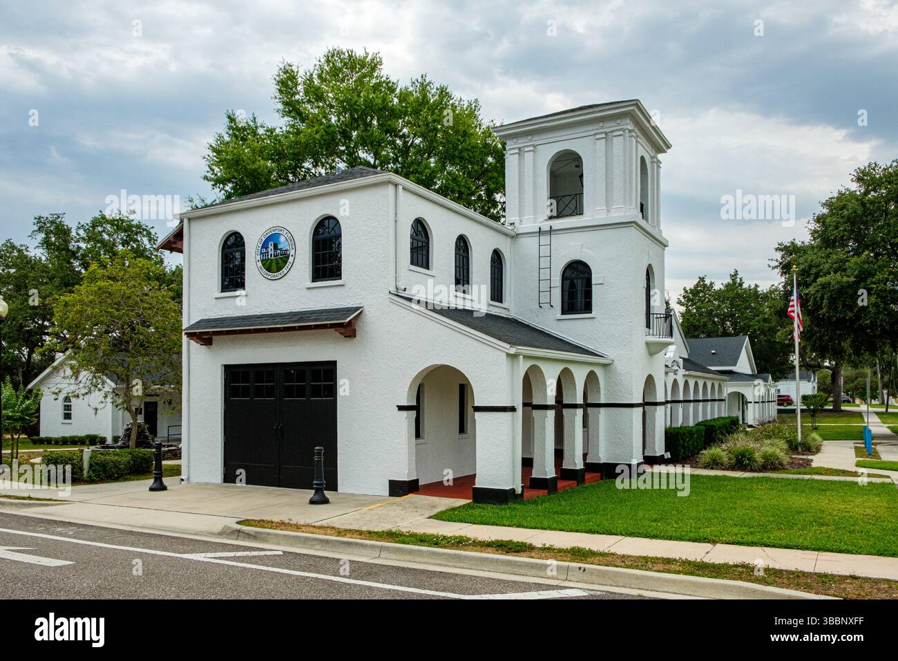 Davenport City Hall, S Allapaha Avenue, Davenport, Florida Stockfoto
