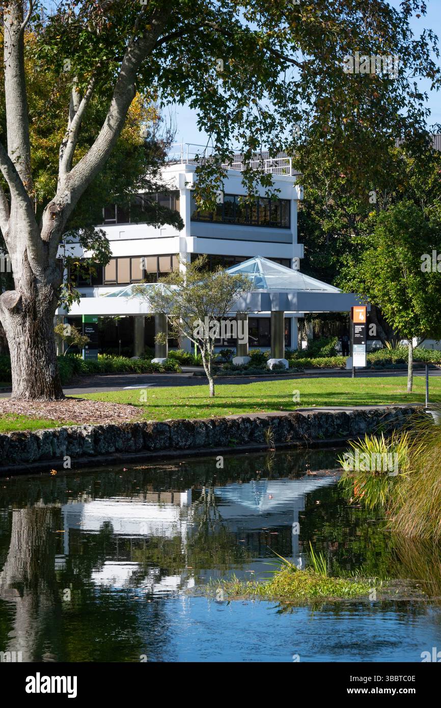 Auckland University of Technology, South Campus, Manakau, Auckland, Nordinsel, Neuseeland Stockfoto