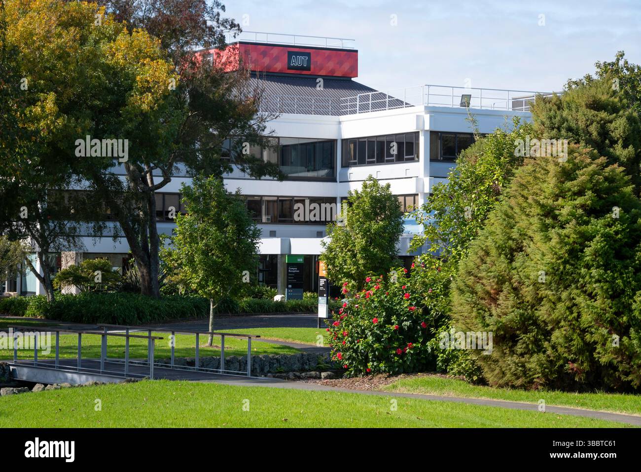 Auckland University of Technology, South Campus, Manakau, Auckland, Nordinsel, Neuseeland Stockfoto