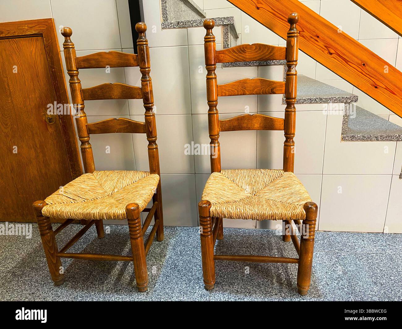 Zwei Katzensessel. Stockfoto