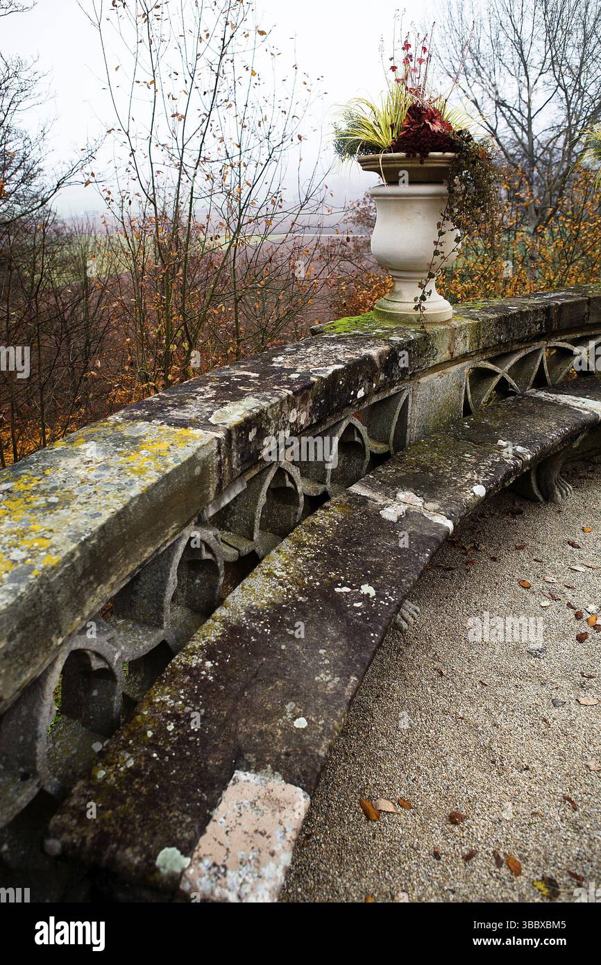 Schloss Rosenau bei Cobur in Deutschland. Der Geburtsort von Prinz Albert von Sachsen-Coburg und Gotha, dem Ehemann von Königin Victoria von Großbritannien und IRE Stockfoto