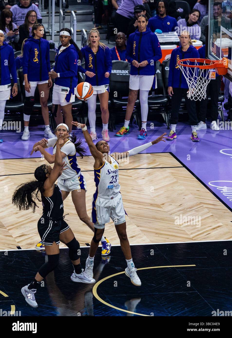 May 16 2025 San Francisco CA, U.S.A. Los Angeles forward Azura Stevens ...