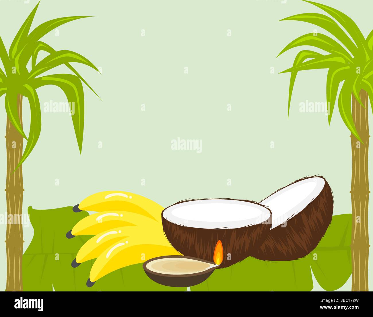 Vektor einfache Dekoration für Pongal, Diwali, Tempel, Hochzeit und indische Feste Stock Vektor