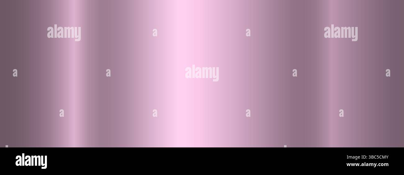 Ein glänzender rosa-lila Farbverlauf. Die Wirkung metallischer Textur. Stock Vektor