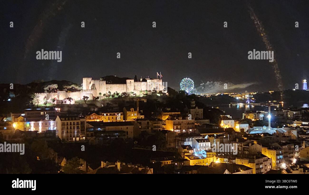 Lissabon Portugal - Ikonische Europäische Stadt Stockfoto