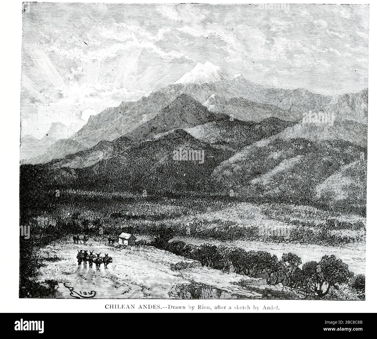CHILENISCHE ANDEN. Von KAPITEL CLXXX.-AYMARAS, ANTISIANS und Araukaner. Aus DEM BUCH XXVIII Zentral- und Südamerika Band 8, von Ridpath's Universal History : ein Bericht über den Ursprung, den primitiven Zustand und die ethnische Entwicklung der großen Rassen der Menschheit und über die Hauptereignisse in der Evolution und dem Fortschritt des zivilisierten Lebens unter Menschen und Nationen, aus neueren und authentischen Quellen mit einer vorläufigen Untersuchung über die Zeit, den Ort und die Art des Beginns von Ridpath, John Clark, 1840-1900, veröffentlicht 1897 Stockfoto