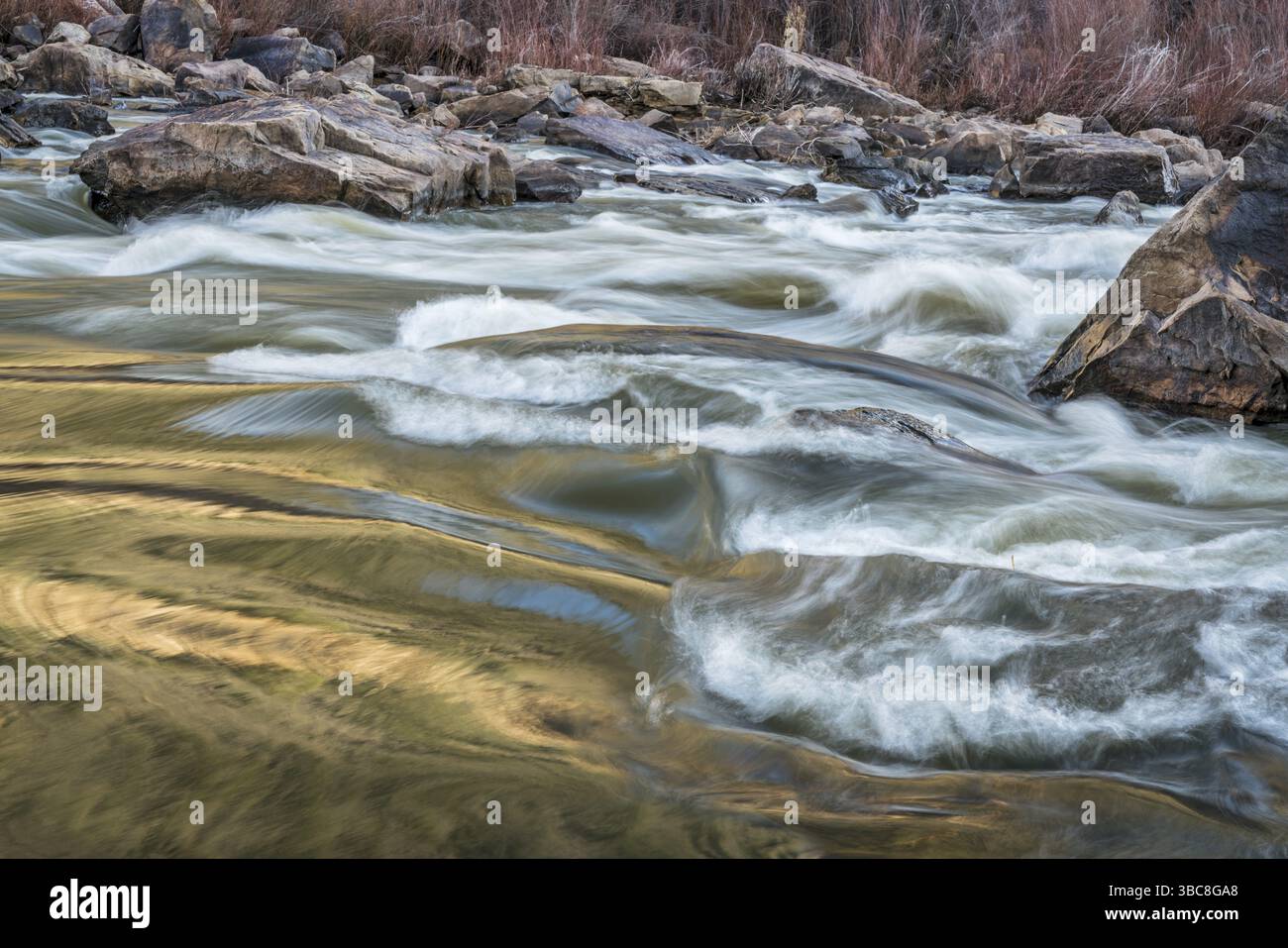Rodeo Rapid am oberen Colorado River bei Burns, Colorado, USA, Nordamerika Stockfoto