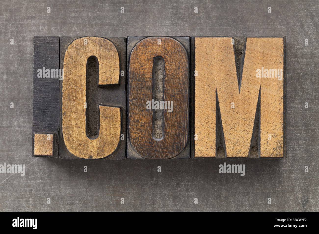 DOT com Internet-Domain Stockfoto